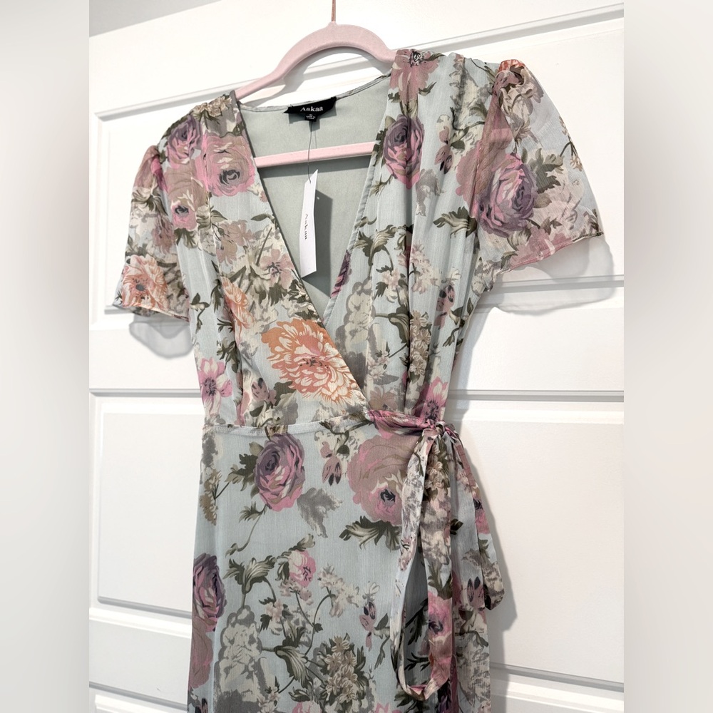 VICI Collection | French Flair Floral Wrap Maxi Dress | S | NWT